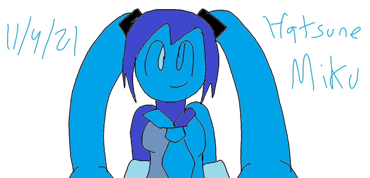 Miku Blue Color Code Miku Blue by MegaXSonic18 on DeviantArt