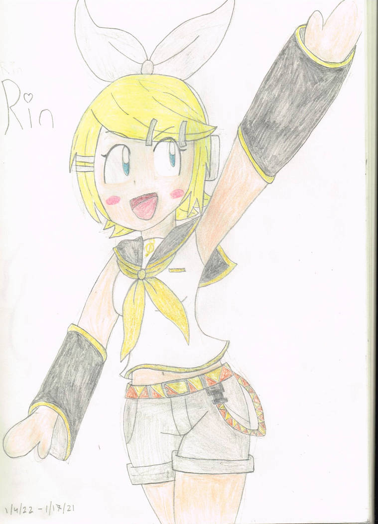 Rin Kagamine Art by MegaXSonic18 on DeviantArt