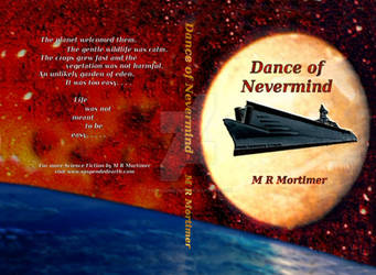 Novel cover - Dance of Nevermind by M R Mortimer