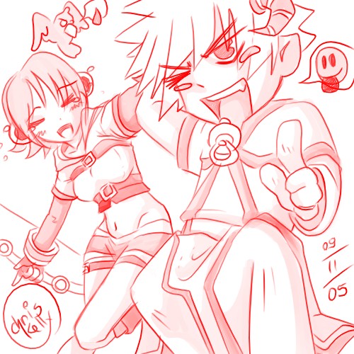 Kitsune and GM-Yuber by Chris-K