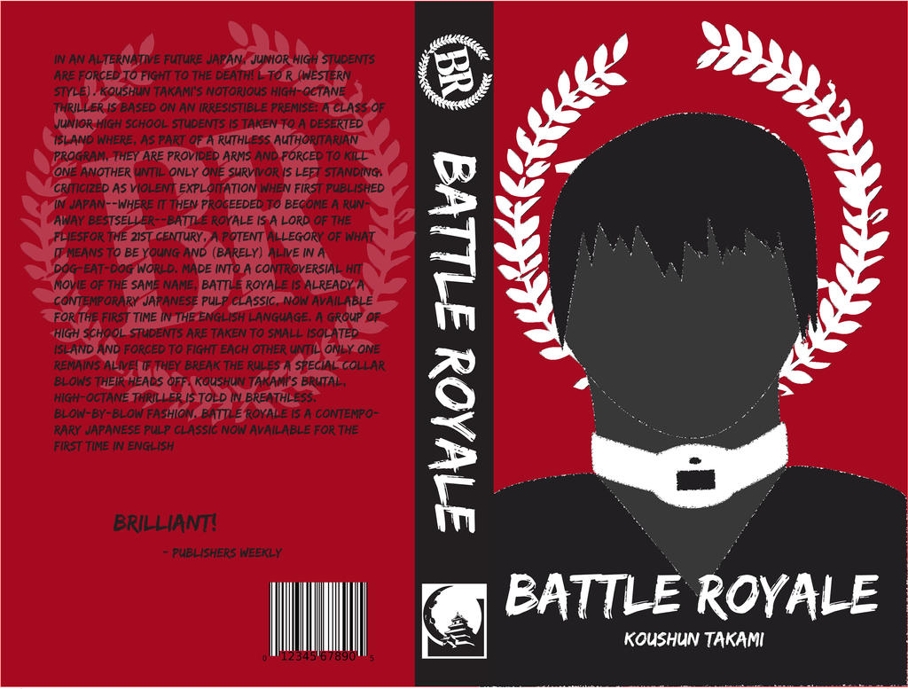 Battle Royale Illustrator Book Cover By Roukeart On Deviantart
