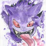 Gengar Watercolor