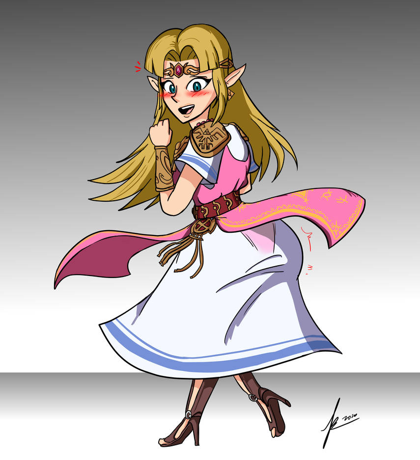 Zelda's big hitbox by JoeyRedPanda on DeviantArt