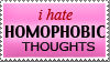 Anti-homophobia stamp by musicofyass