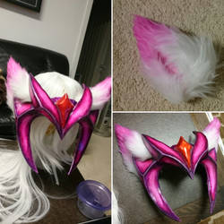 Challenger Ahri - Wig and ears