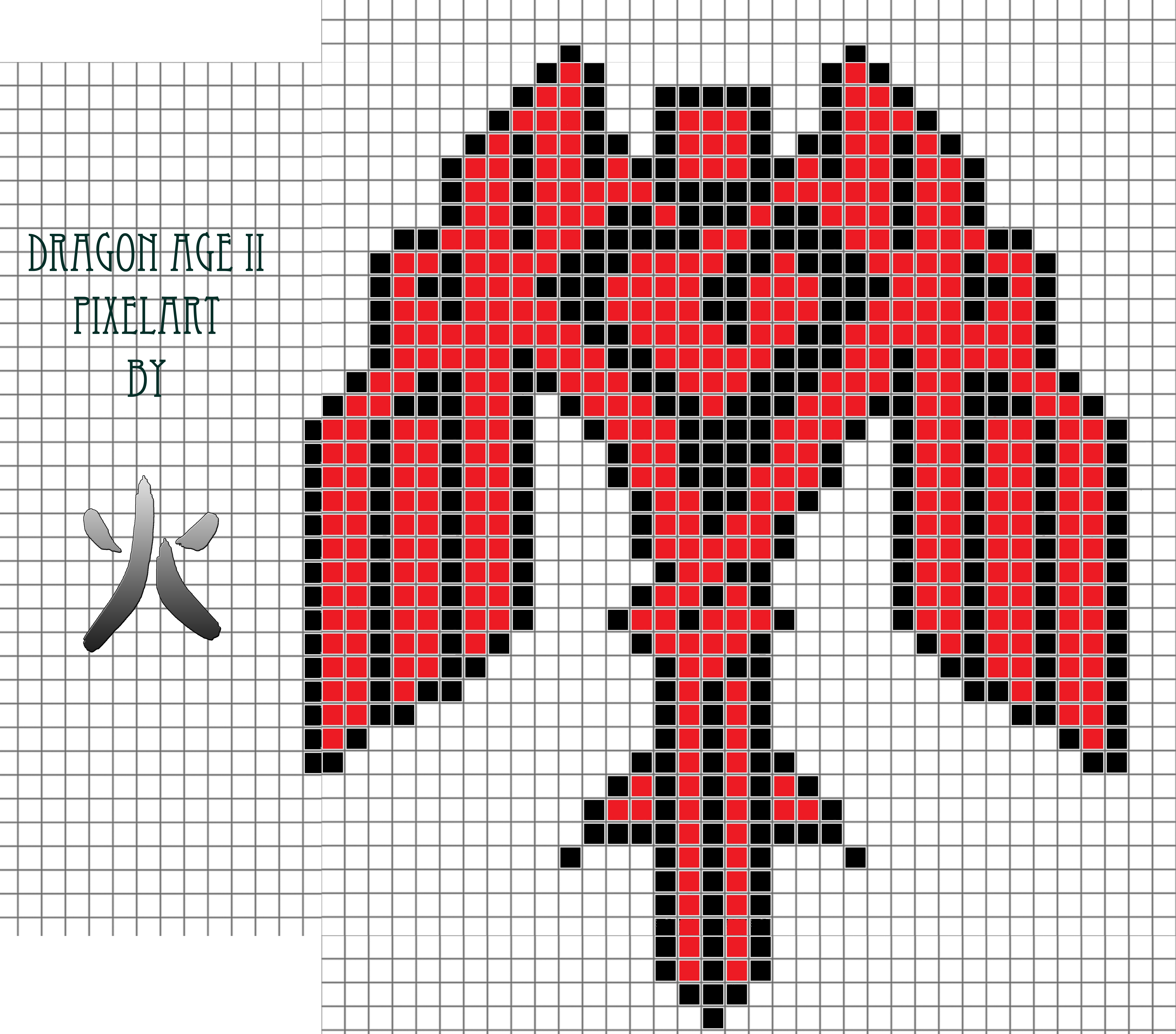 Dragon Age II Pixelart