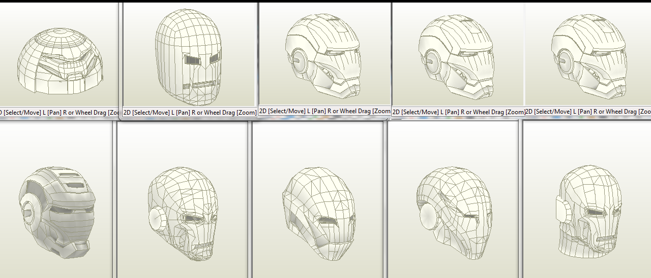 iron man helmet template pepakura