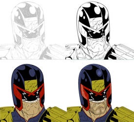 Judge Dredd progress