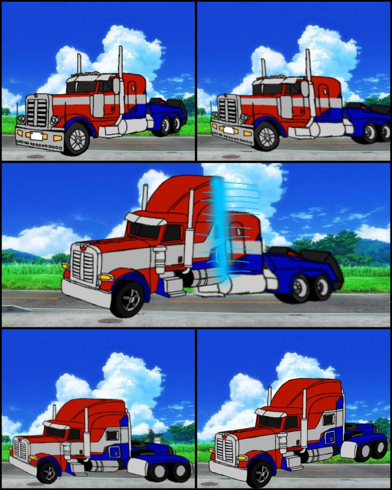 Optimus Prime's Truck Mode Refresh by SamuraiZachi093006 on DeviantArt