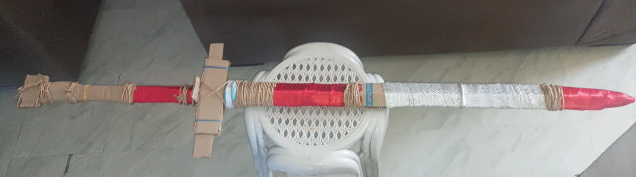 Cardboard Longsword (Completed)