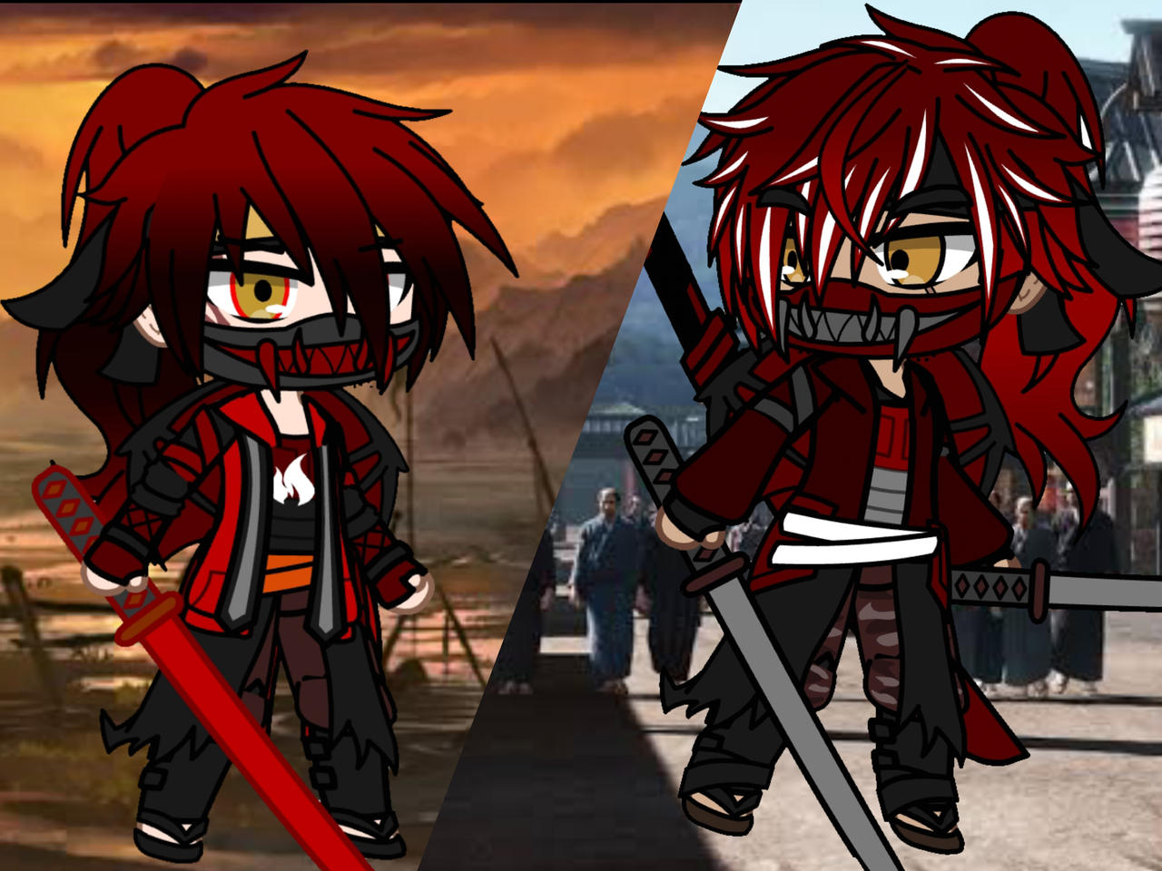 Samurize Deviantart Two sides of the Samurai (Samuraiverse) by SamuraiZachi093006 on DeviantArt