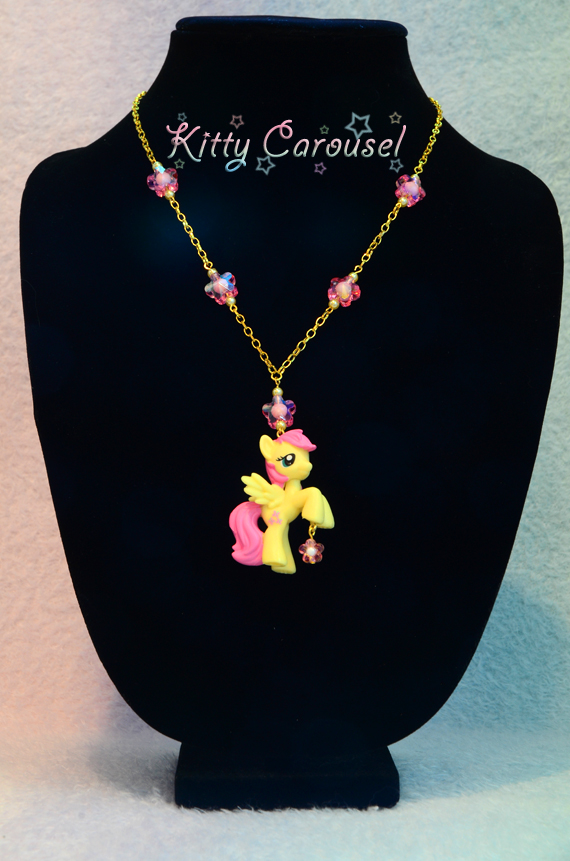 Fluttershy chain necklace