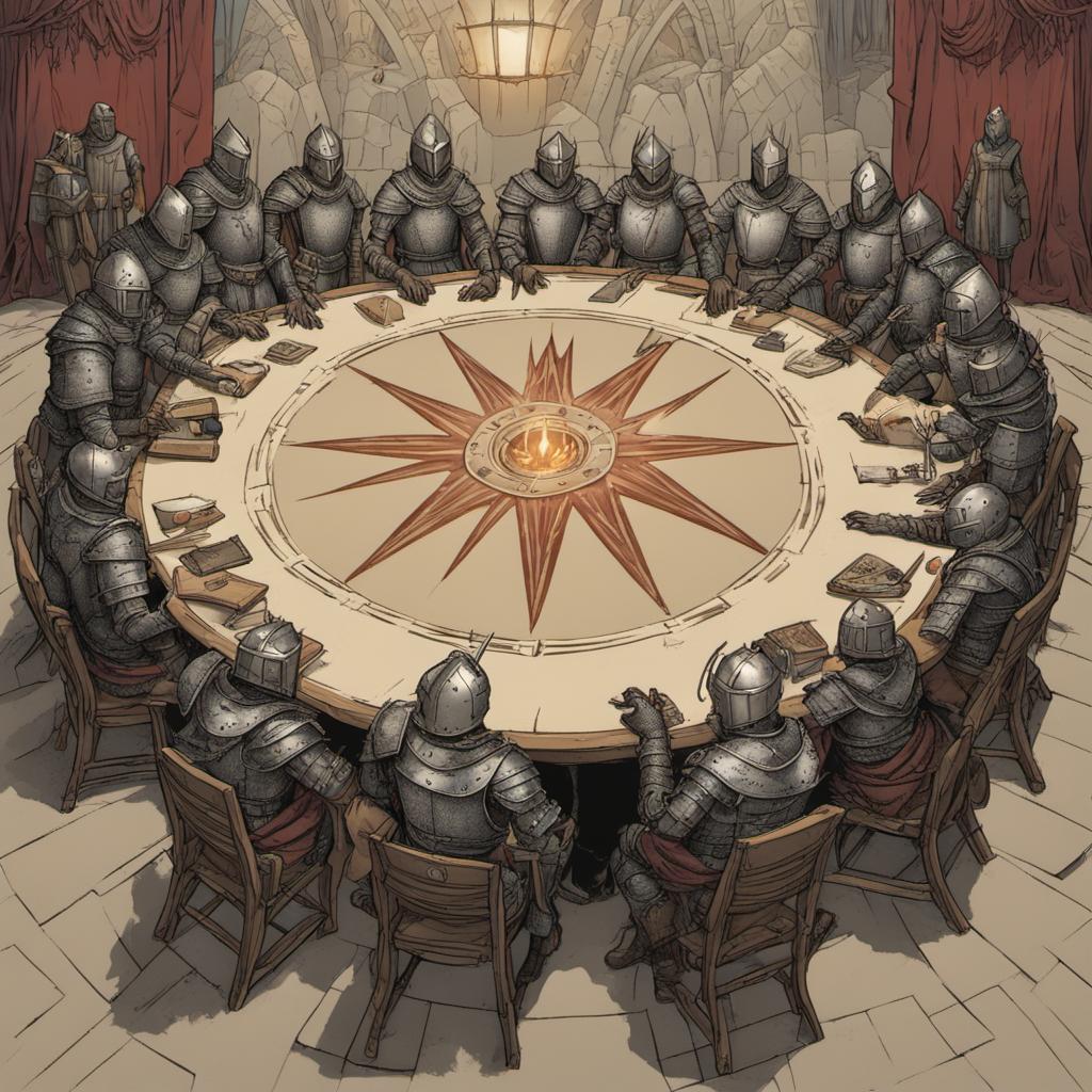Knights Of The Round Table by bushidoj on DeviantArt