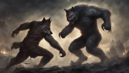 Werewolf Battle WEREWOLF (2) by CODY5-28-16 on DeviantArt