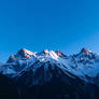 Mountain at dawn