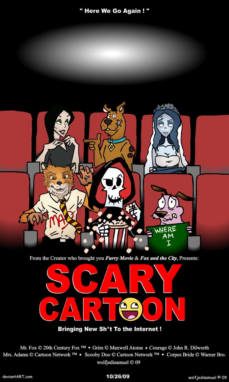 Scary Cartoon by wolfjedisamuel on DeviantArt Scary Cartoon by wolfjedisamuel on DeviantArt