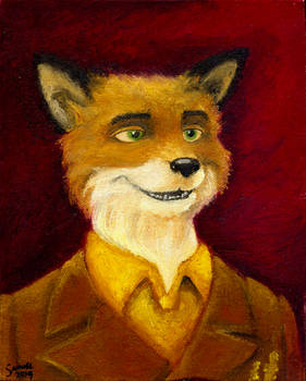 Mr. Fox - Oil Painting