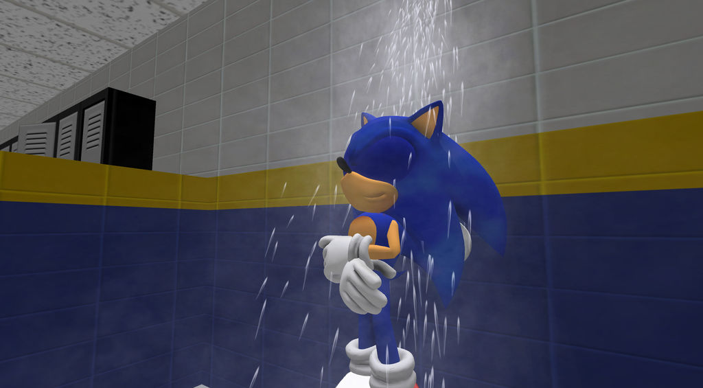Me taking a Shower by SonicTheHedgehog404 on DeviantArt