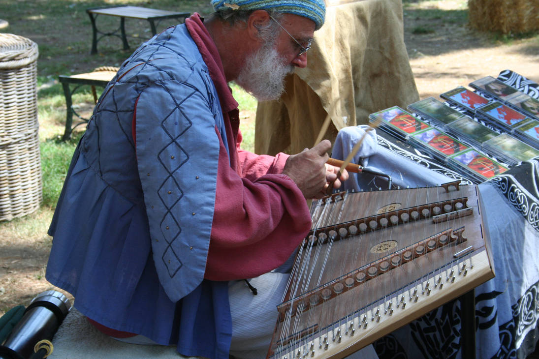 Man playing instrument by starchild112 on DeviantArt