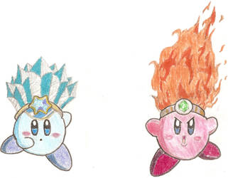 Fire and Ice Kirby