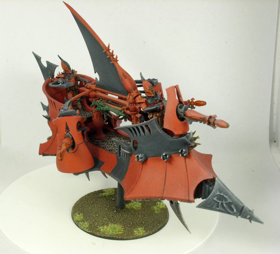Dark Rune Ravager Dark Eldar Ravager by Shakalooloo on DeviantArt