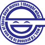 Laughing Man Logo - Medium