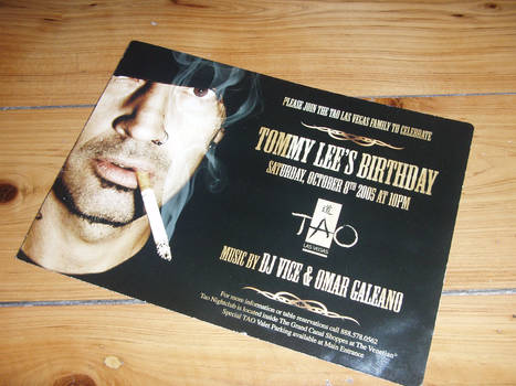 Tommy Lee Invite Side 2