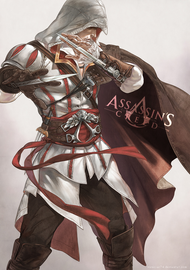 Assassin Creed II Full Costume (Black) – cosplayboss