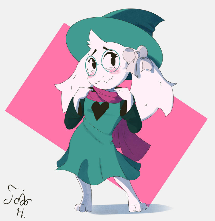 Ralsei with the White Ribbon by chubbysonicfan on DeviantArt