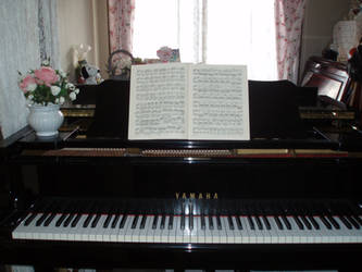 my room where I play my piano