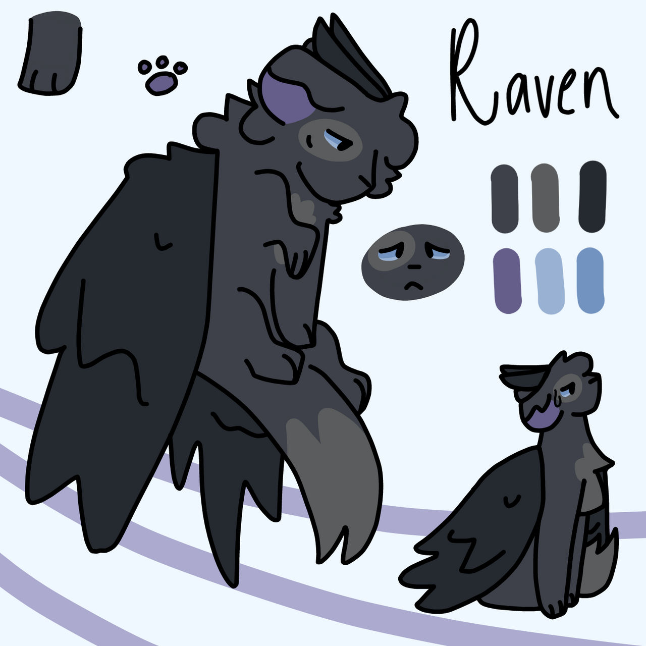 Raven REF by Maisyfoo on DeviantArt