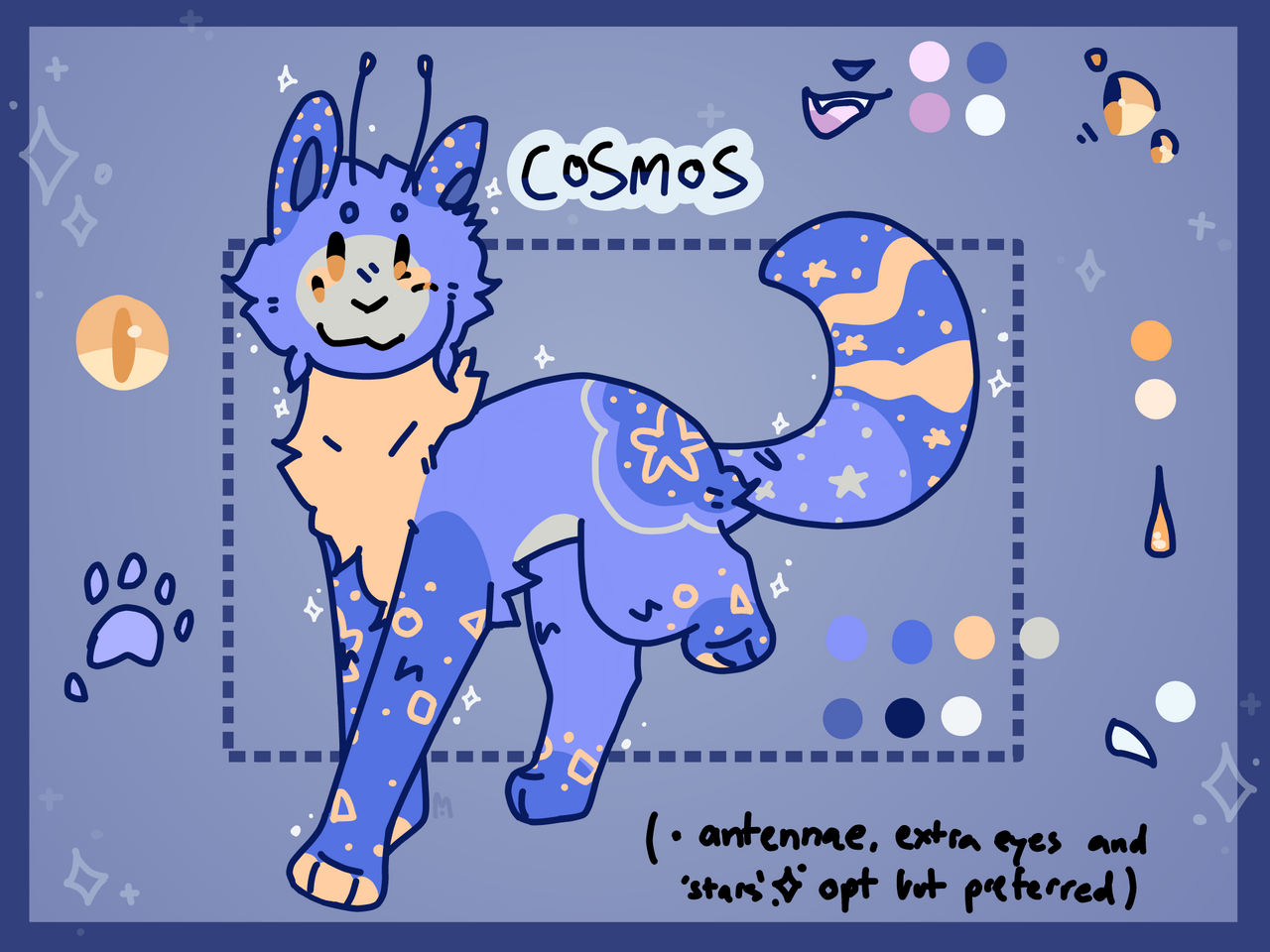 Cosmo Reference Updated Cosmos Reference! by Maisyfoo on DeviantArt