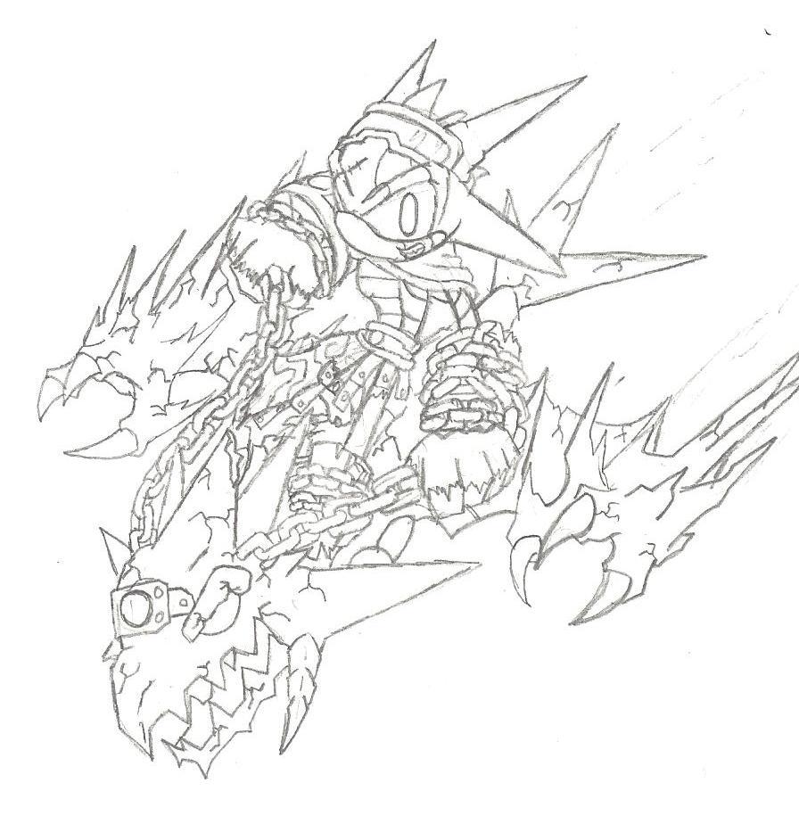 Atlas The Dragon - SR Sketch