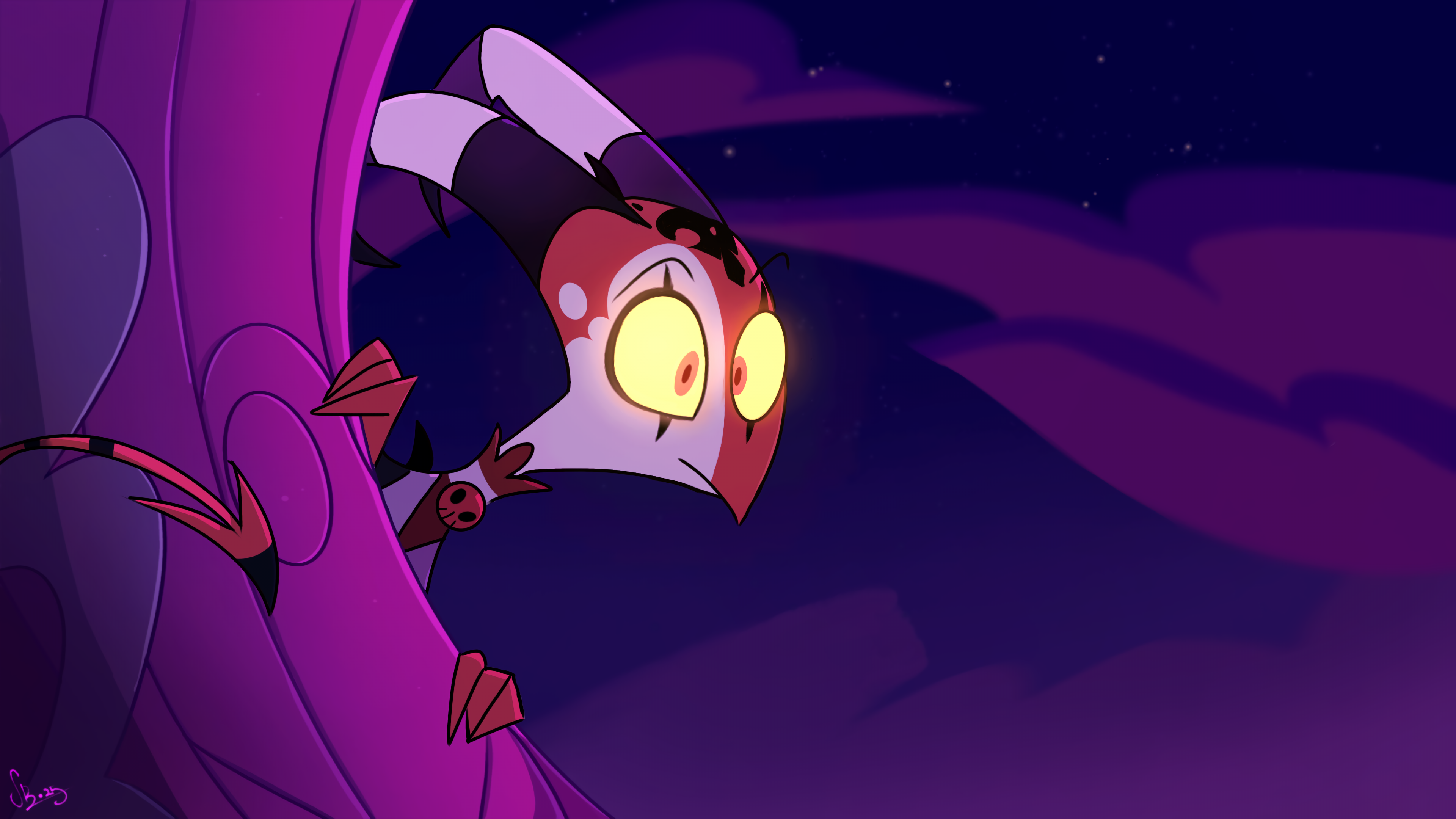 Hell Boss Ruffette Hellaverse Fan Art - Helluva Boss by sdrawingb7 on DeviantArt