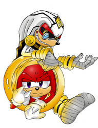 Dr.fintevus and knuckles