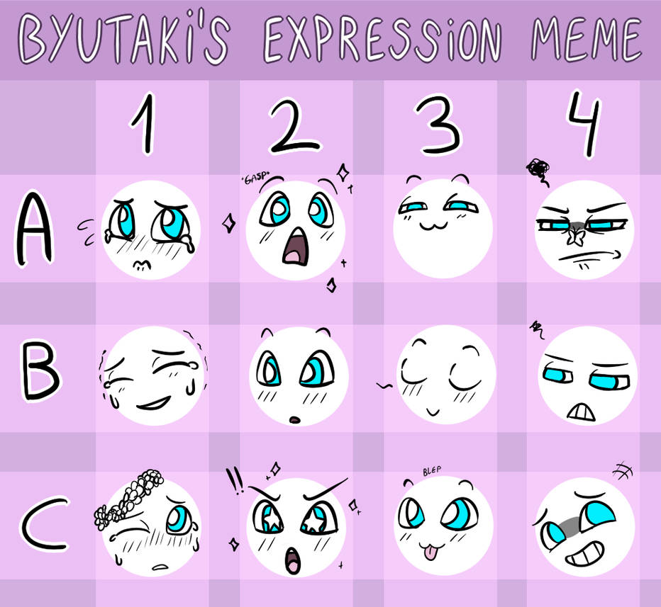 Expressions meme 4 by Firefoxgirl96 on DeviantArt