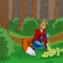 Foxtober 1 Foraging