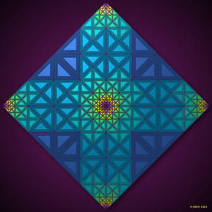 Tileable decomposition of square w right triangles