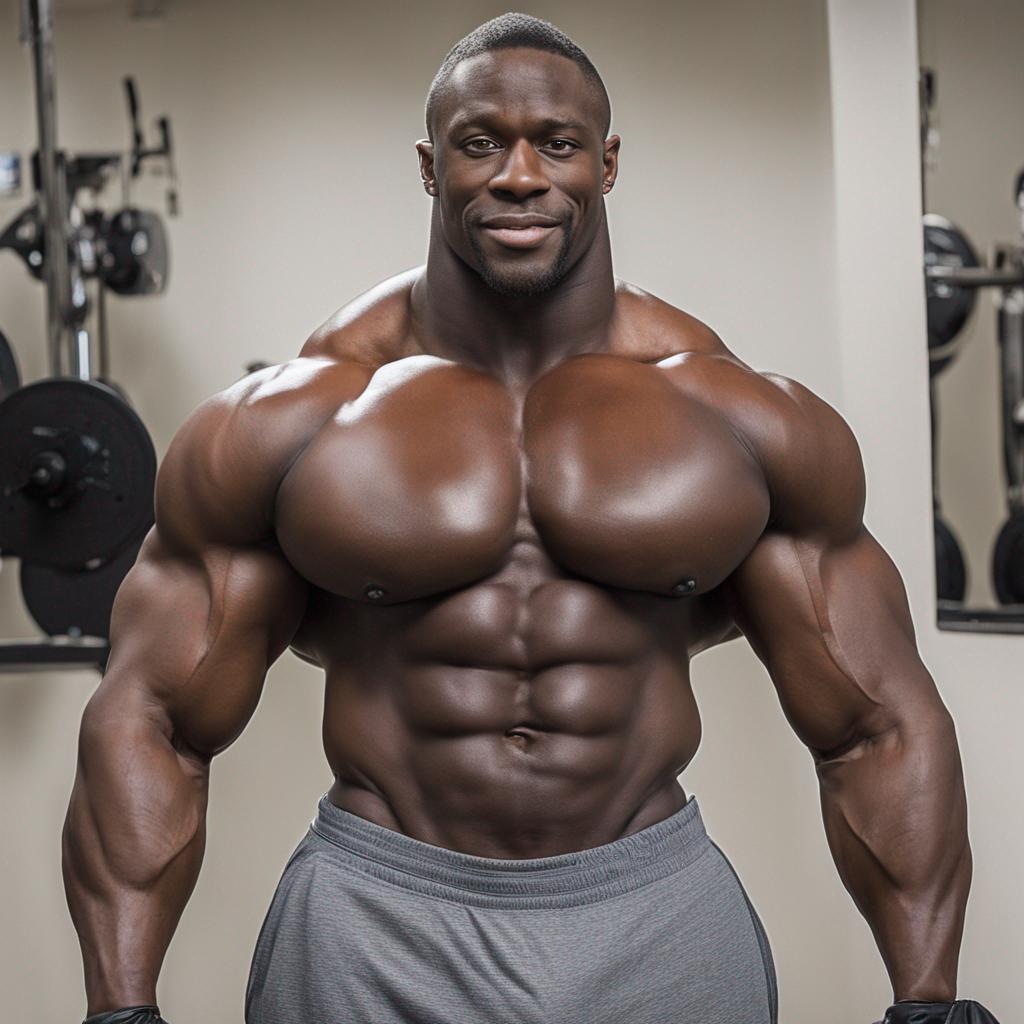 Bodybuilding Deviantart 30yo, Tall, Big Black Bodybuilder, Clean Shaven Hu by bronaturesag on ...