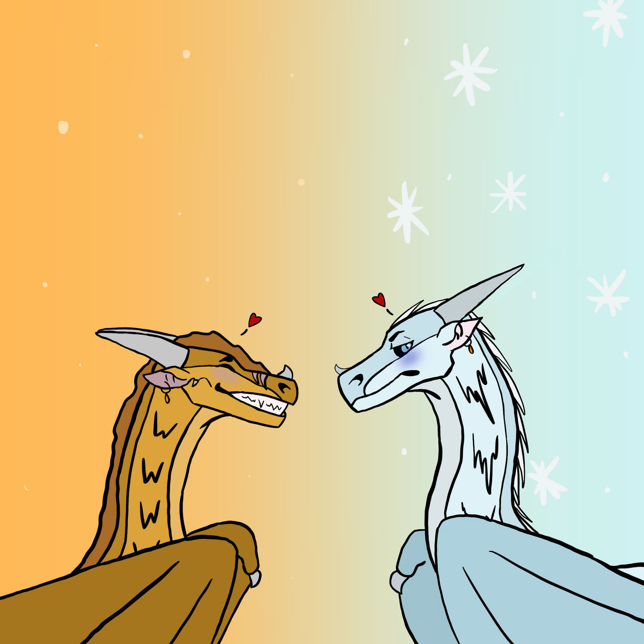 Qibli X Winter Wings Of Fire Fan Art By 0blivionArt On DeviantArt qibli-x-winter-wings-of-fire-fan-art-by-0blivionart-on-deviantart