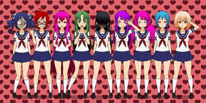 Other Students in Yandere Simulator (Kisekae)