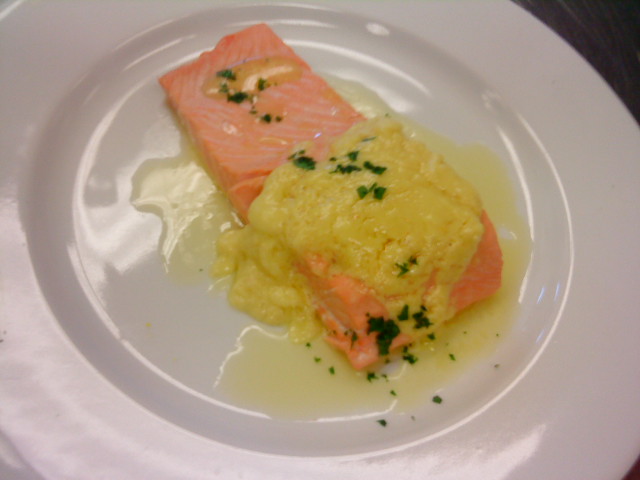 Poached Salmon