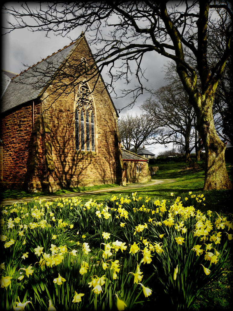 Spring Church Images Church in Spring by basement-ghost on DeviantArt