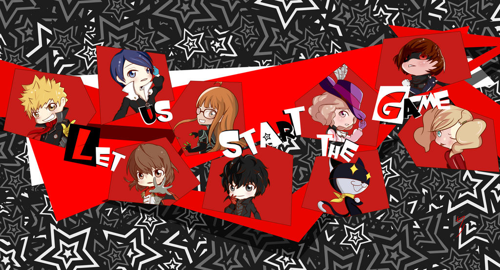 [FanArt] Persona 5 - Phantom Team ver. 1