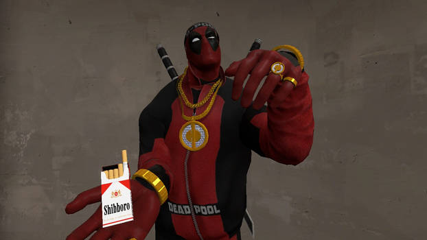 DeadPool- Want a cig ma nigga?