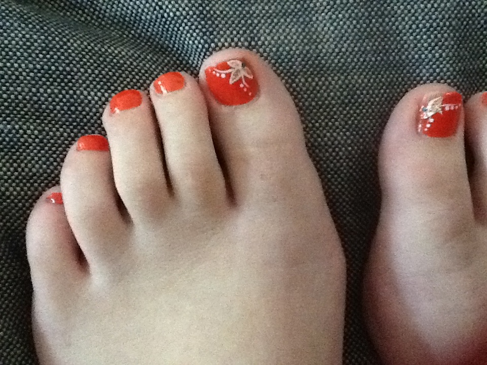 My Flower toes x3