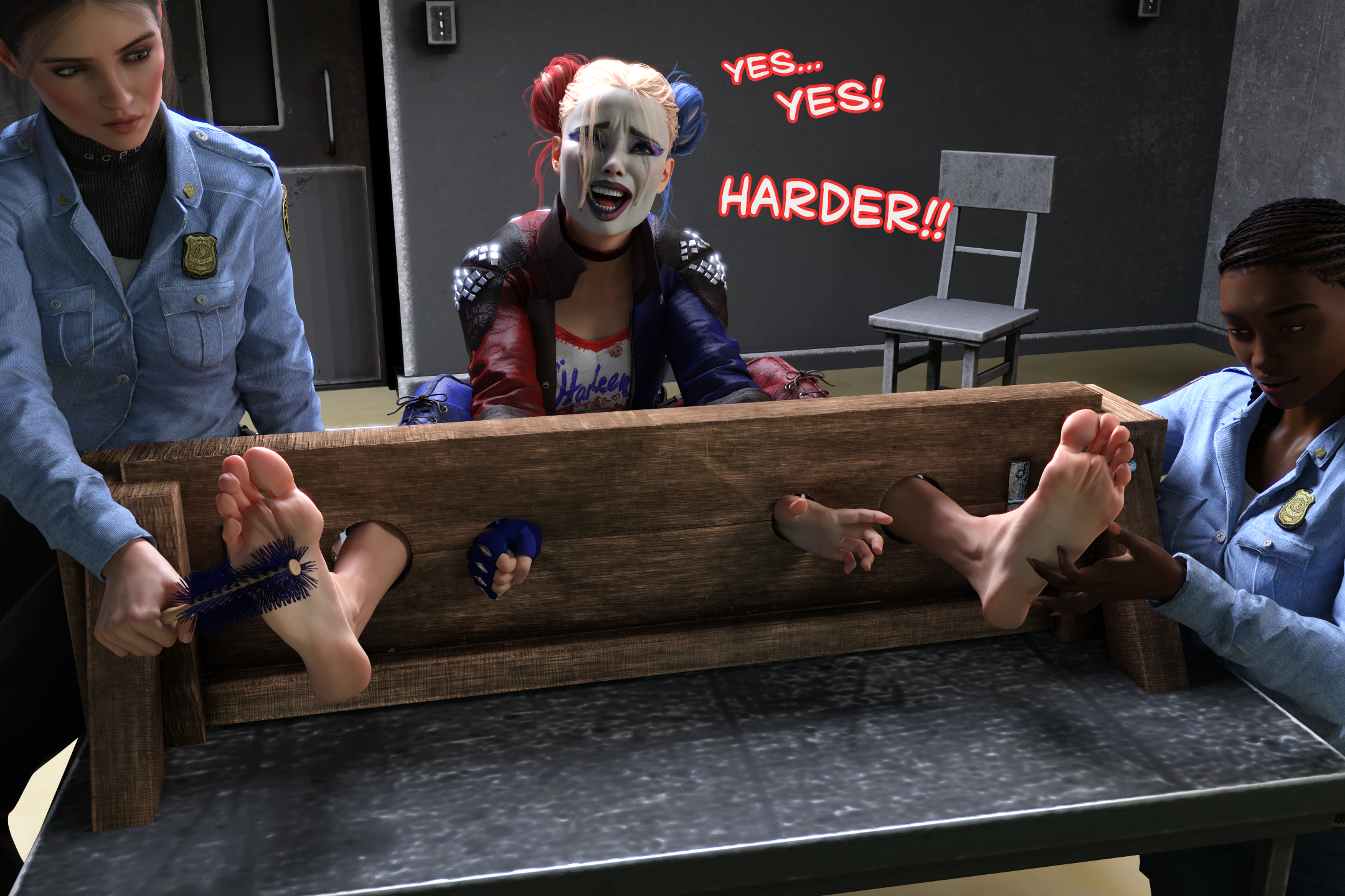 Harley interrogation