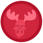 Screaming Moose Symbol by pixiesera