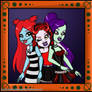 C: Halloween Girls Portait