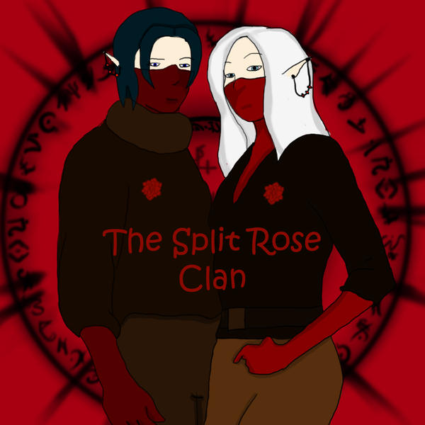 Split Rose by GoddessDragonsbane on DeviantArt